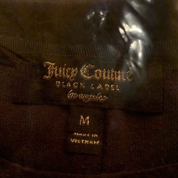 NWT Juicy Couture Black Label Velour Stretch Dress - Picture 5 of 5